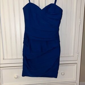 BCBGMaxAzria Royal Blue Mini Dress